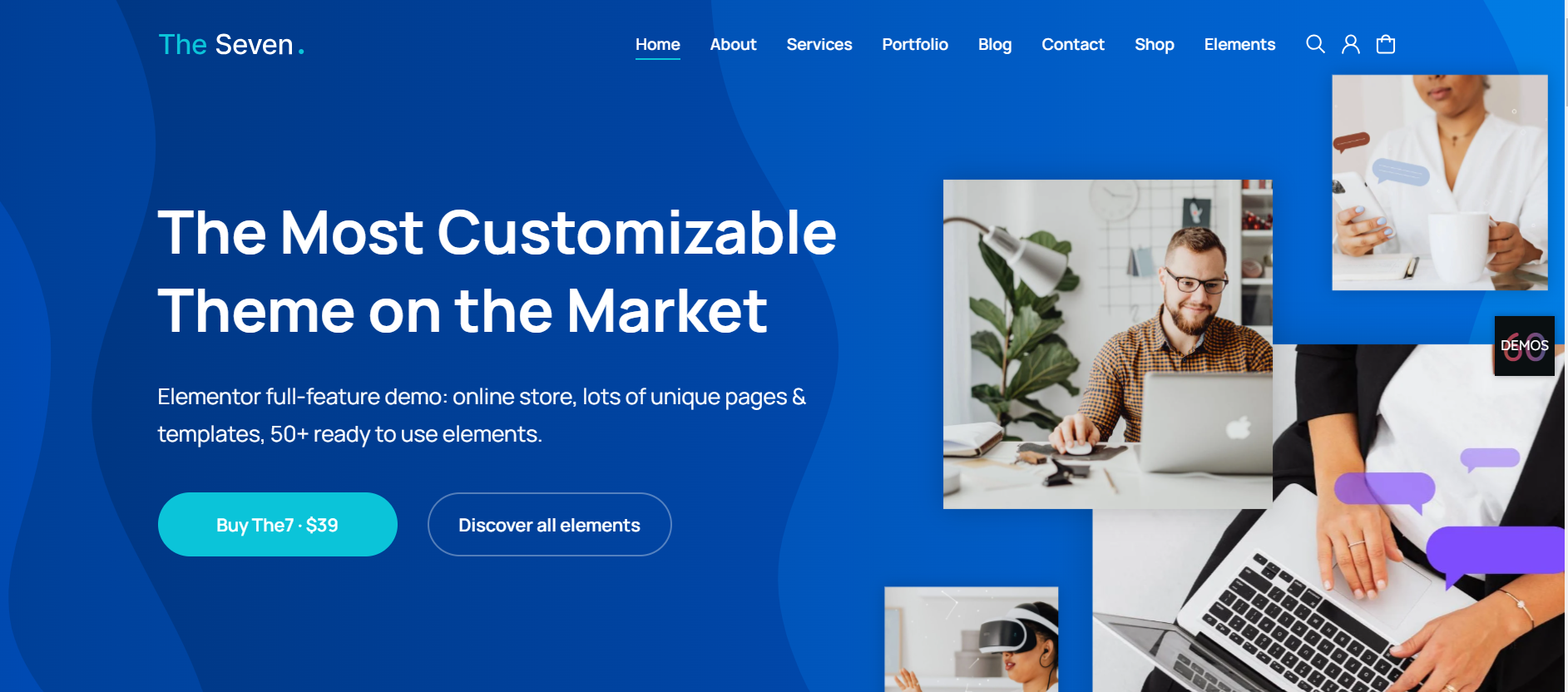 The7 WordPress Theme- Elevating Website and eCommerce Building to New Heights